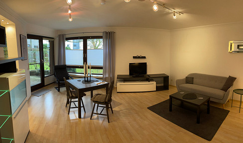 Fantastic 2-room terrace apartment with Mediterranean flair**