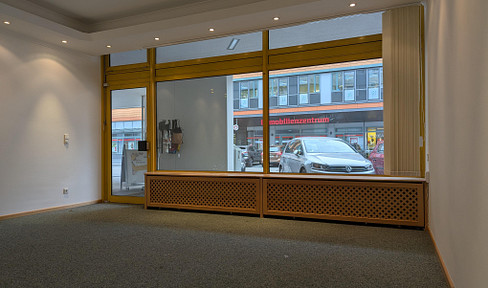 ##Exklusives Laden-/Bürolokal (56 m²)# in Germering: Top-Frequenzlage am "Kleinen Stachus"