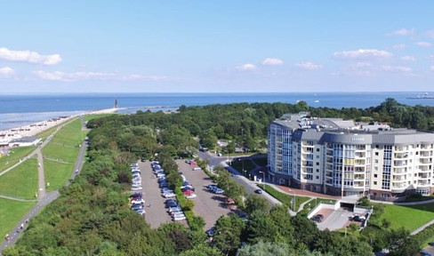 Fantastic sea view apartment with a view of the Weltschifffahrtsweg and the island of Neuwerk *Reserved*