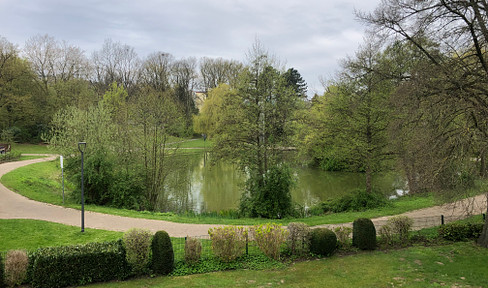 Beautifully designed 3-room apartment near Bültmannshof with a view of the countryside