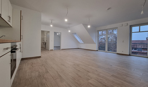 Attraktive 2-Zimmerwohnung mit Balkon im Neubau in Rethem/ Aller
