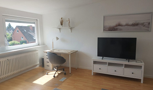 Furnished, bright and cozy 2-room apartment in a quiet location in Gremmendorf - also suitable for 2 people!