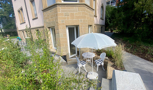 Dream home in a charming Art Nouveau villa, terrace, garage, EBK
