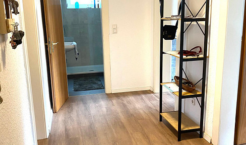 Completely renovated 2-room apartment in E-Gerschede with garden