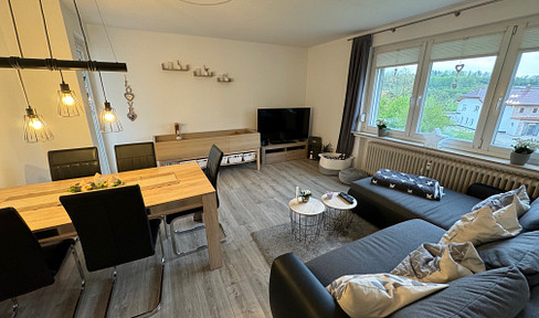Beautiful 4-room apartment with a garage.