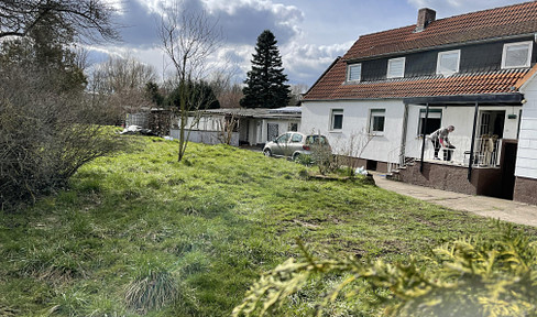 Kassel-Be 2 family house 186 sqm living space with basement and building plot 1300 sqm