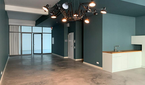 Repräsentative Gewerbefläche, Loftcharakter – Showroom, Boutique, Yoga, Sport im Samariterviertel