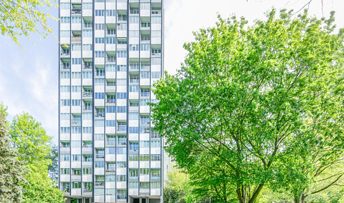 Sanierte 2-Zimmer-Eigentumswohnung 11. OG im Hansaviertel mit Balkon