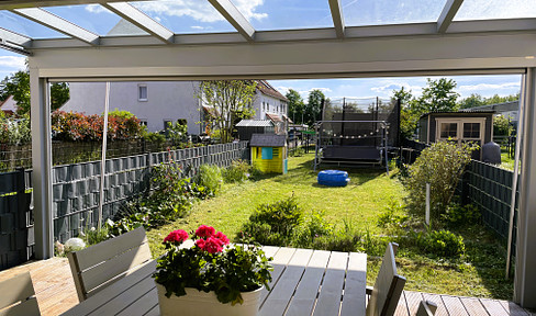 Attractive 5-room mid-terrace house in a family-friendly residential area in Bamberg East