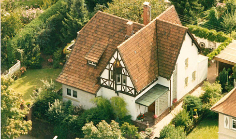 Charming villa with tower mountain view in Durlach