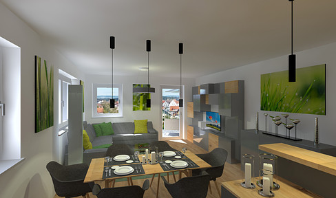 4-room new-build apartment in a top location in Illerkirchberg