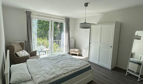 Modernes, möbliertes 1-Zimmer Apartment direkt neben den Barmer Anlagen