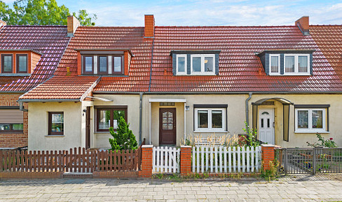 Vermietete Kapitalanlage - Frisch renoviertes Reihenhaus in Eberswalde