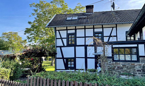 Half-timbered house in the Eifel