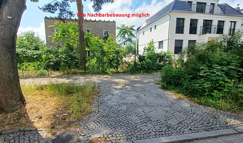 Grundstück in beliebter Lage des Blumenviertels von Rudow! OHNE BAUTRÄGER IN WASSERNÄHE