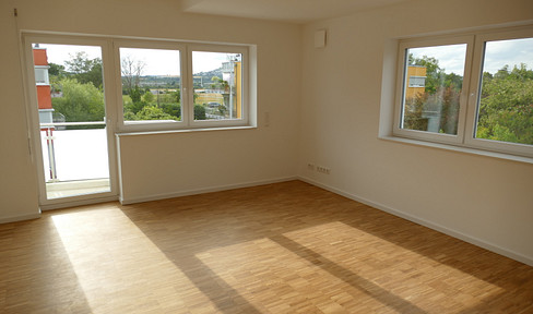 Gießen: Modern, bright 2.5-room apartment for rent - 3 balconies - 68m² - Close to the city center.