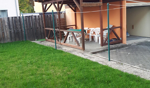 Very nice, bright 3-room apartment on the ground floor in a good location