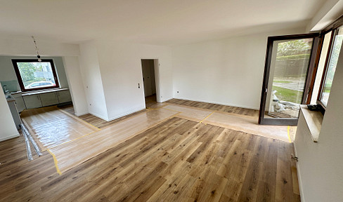 Family happiness in Steinhude - completely renovated 4 rooms - terrace - fitted kitchen