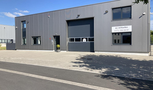 Neuwertige Produktionshalle Gewerbehalle mit Wohnung Herzogenrath Nordstern-Park