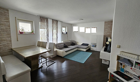 Bright 3-room apartment with balcony in Trebur-Geinsheim