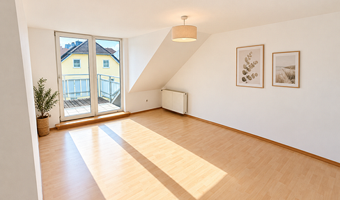 2-Zimmer-Wohnung mit Balkon, Stellplatz und neuer Gasetagenheizung | 50,90 m²