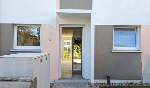 First-time occupancy new-build mid-terrace house with roof terrace, built in 2023 in Mühldorf