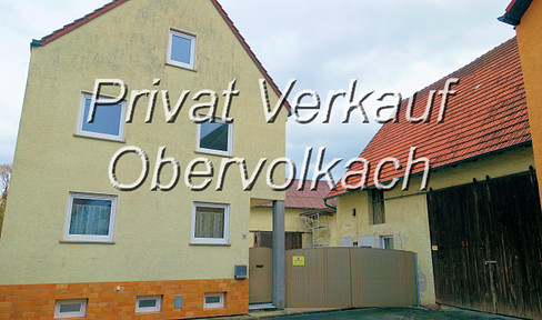 Three-sided farm in Obervolkach (PRIVATE SALE) Space for your ideas.