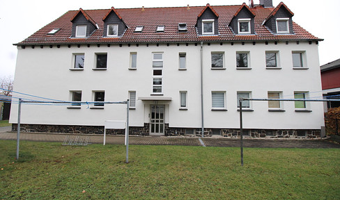 Modernized bright 2-room apartment with parking space and cellar, close to the center and quietly located in Neukieritzsch