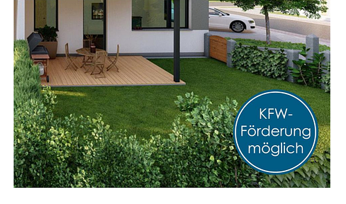 Moderne, energieeffiziente 2,5-Zimmer-Neubau-Wohnung mit Garten im Landshuter Westen