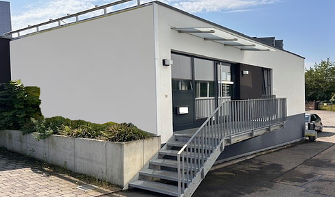 Office and parking space for a car rental company in a top location in Stuttgart