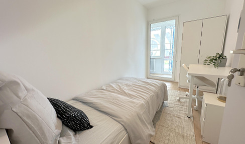 WG-Zimmer in Bockenheim mit Balkon☀️- saniertes möblierte 4er WG / renovated shared flat