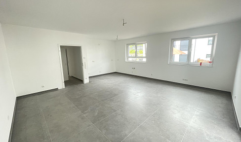 2 room new build apartment in Offenbach-Bieber with S-Bahn connection