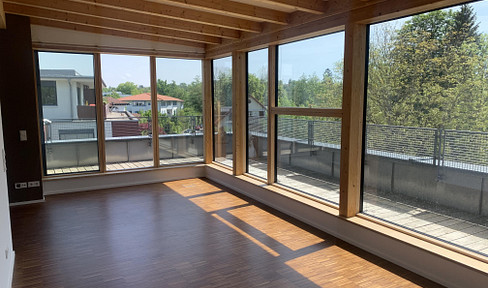 Wohnung mit Penthousefeeling im Zentrum von Gauting