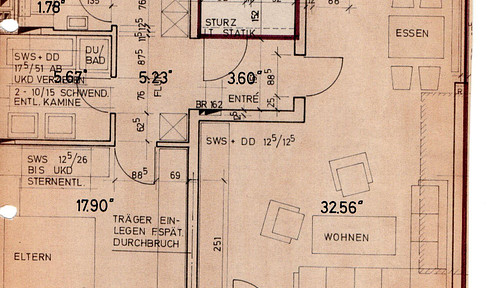 3 room apartment-1OG