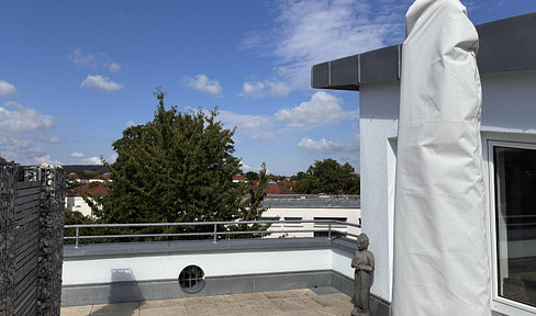Duplex roof terrace apartment in Regensburg's prime location