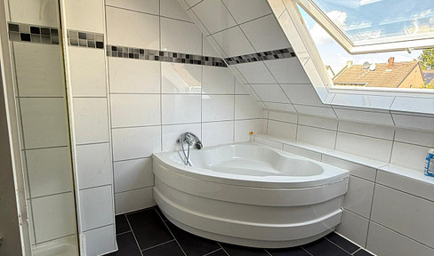 Bright attic apartment for rent in Gelsenkirchen-Resse