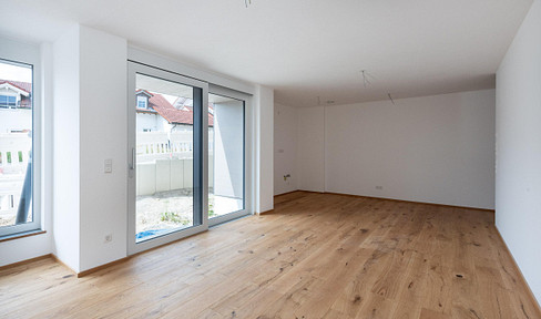 2-room ground floor with terrace and garden A-02
