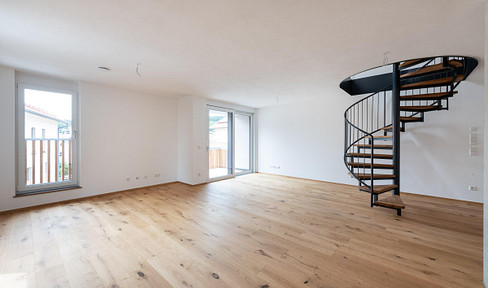 4-Zimmer Maisonettewohnung mit Süd-Balkon und Gartenanteil B-24