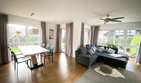 Spacious modern 3-room apartment in a central location in Oberursel with garden