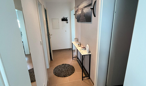 Charming 2-room attic apartment with modern kitchen in the old town of Seligenstadt