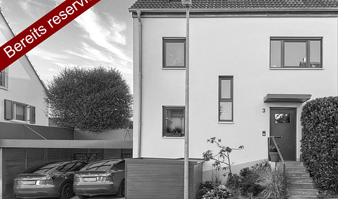 Modern, high-quality DHH directly on the city limits of Regensburg