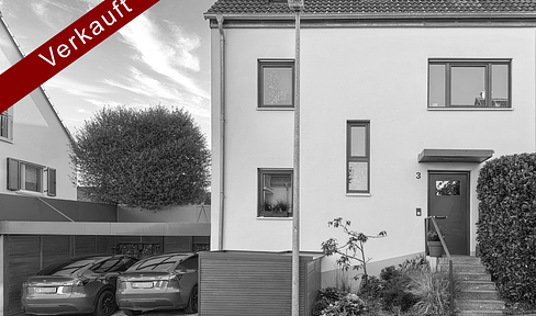 Modern, high-quality DHH directly on the city limits of Regensburg