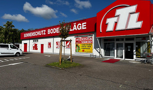 Commercial building in Öhringen, near the highway