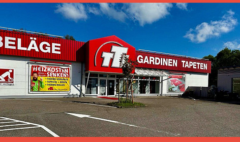 Attractive commercial property in top location near A6 - next to shopping center!