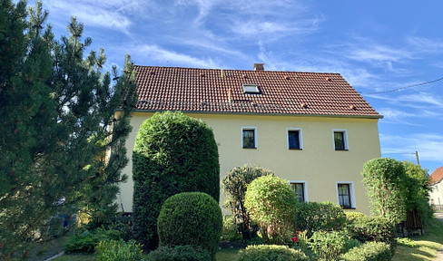 Living in the countryside - well-kept EFH with terrace and garden - in 20min in Dresden, Nossen, Freiberg