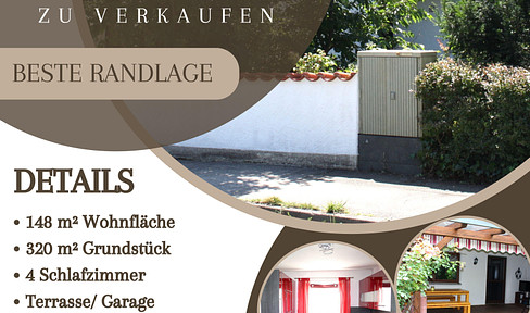 Semi-detached house. Best peripheral location in Waldkraiburg