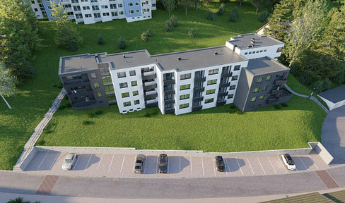 Core-renovated 1-room apartment with KfW 55 funding