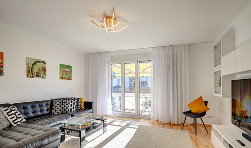 Fully equipped: Modern and quiet 3-rooms apartment in Altperlach close to S-Bahn