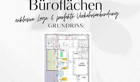 Prestigeträchtige Büroflächen