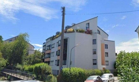 Attractive 2-room apartment, suitable for shared living, with a fantastic view of the Singold river.